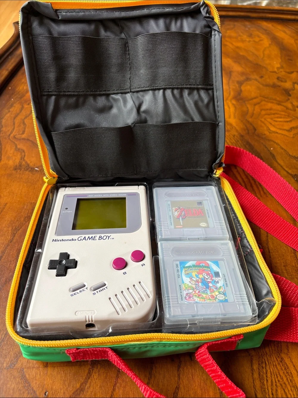 Vintage Nintendo Game Boy DMG-01 Bundle (tested/working). Zelda, Mario & more